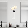 Opviq Fazli - 10420 Lámpara de pared Negro y crema